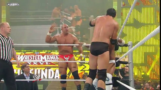 WWE NXT Heath Slater & Justin Gabriel vs. Wade Barrett