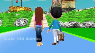 Jack and Jill Went up the Hill | Nursery Rhymes Collection | Kids Videos & Baby Songs by P