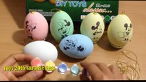 Disney Junior Mickey Mouse Clubhouse Toys Minnie Mouse Joker Mater Surprise Eggs Shopkins