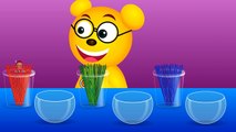 Learn Colors with Spaghetti GUMMY BEARS for Children, Toddlers | Kids Learning Colours Videos