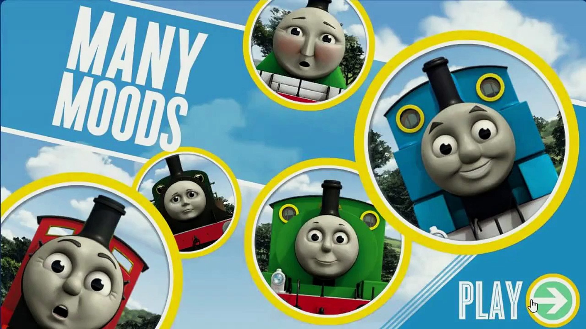Thomas and friends games. Thomas and friends many moods game.