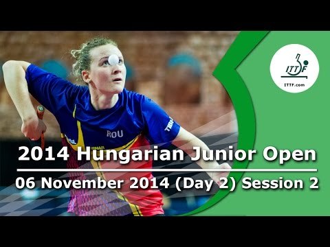 2014 Hungarian Junior Open - ITTF Premium Junior Circuit day 2 session 2