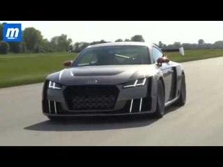 Audi TT Clubsport Sonido del motor /exhaust note, start up, rev
