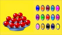 Learn Colors with Candy Balls, Teach Colours, Baby Children Kids Learning Videos by Baby R