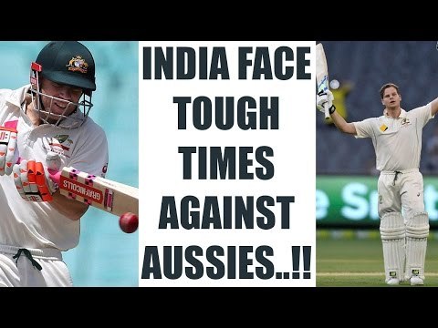 India vs Australia 4th Test : Steve Smith, David Warner make bolwers toil at Lunch | Oneindia News