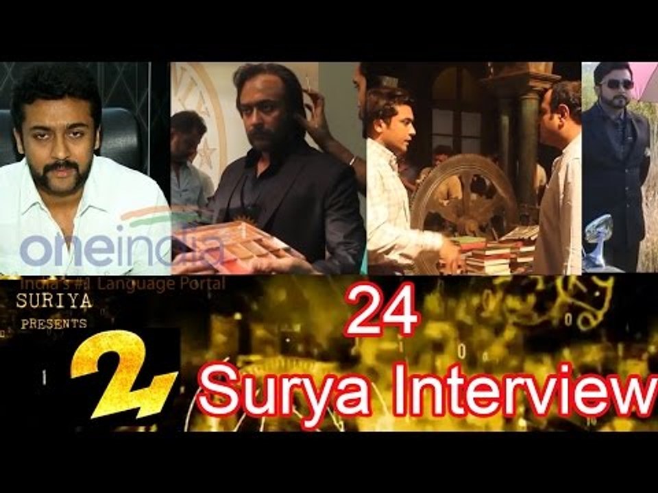 Suriya's 24 Movie Making Video | Shooting Spot | Interview - Oneindia Tamil
