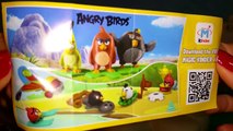Another 7 eggs Kinder Surprise ANGRY BIRDS MOVIE 2016 Unpacking Renat TV