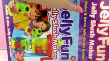 Jelly Fun Jelly Slush Maker unboxing and making Jelly Slush U&T