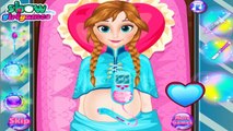 Permainan Beku Anna Melahirkan A Bayi - Play Frozen Games Anna Give Birth A Baby