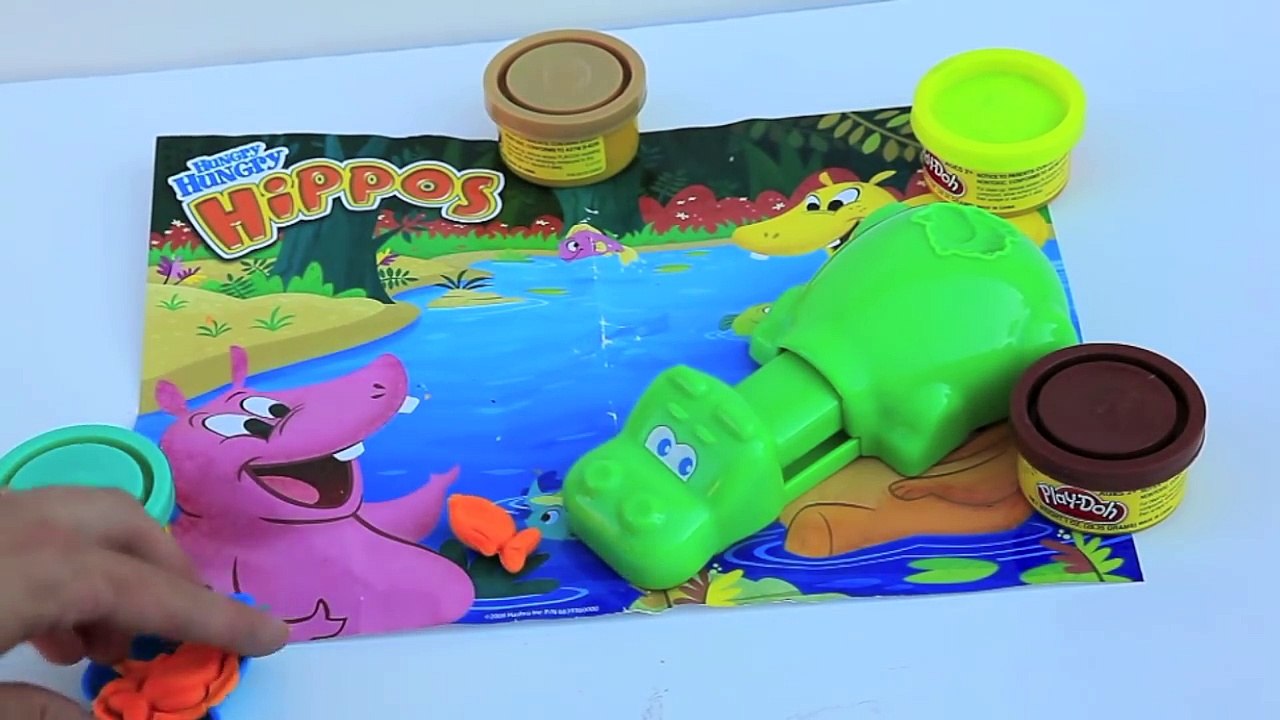 Play Doh Hungry Hungry Hippo Eats Cars Micro Drifters Planes playdough Disney Pixar Hippos