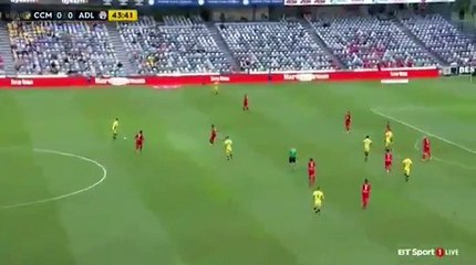 Kwabena Appiah-Kubi Goal HD- Central Coast Mariners - Adelaide United 1-0 (25-03-2017)
