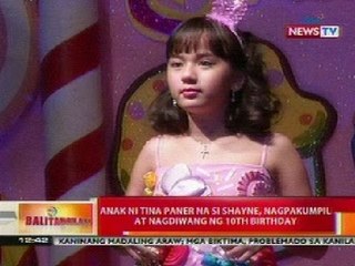 BT: Anak nina Tina Paner na si Shayne, nagpakumpil at nagdiwang ng 10th birthday