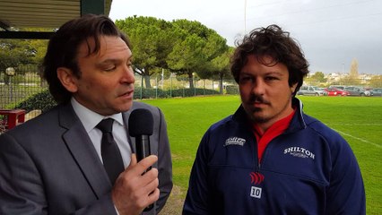 Avant Match ASBH - Colomiers avec Francisco Fernandes