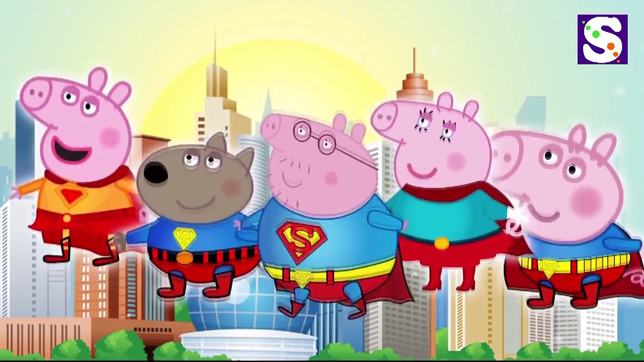 Peppa Pig Masquerade Finger Family Collection Zootopia Insid