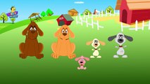 the dog finger family | nursery rhymes farmees | 3d rhymes | kids songs