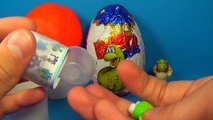 Surprise Eggs WinX Play-Doh ICE CREAM eggs surprise Shrek Disney Monsters University For B