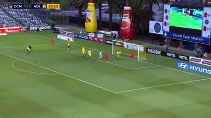 Baba Goal - CC Mariners 1-1 Adelaide United  25.03.2017 (HD)