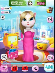 My Talking Angela Gameplay Level 497 - Great Makeover #286 - Best Games for Kids