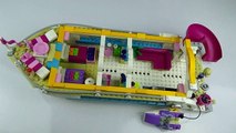 Animated LEGO Dolphin Cruiser 41015 Friends Flash Speed Build