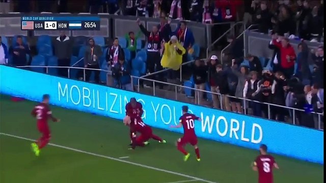 اهداف الولايات المتحدة الأمريكية 6 - 0الهندوراس