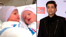 Karan Johar Talks About His Twin Babies
