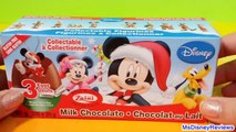 3 Christmas Surprise Eggs Disney Mickey Mouse Clubhouse 3d characters Zaini eggs- Robots k