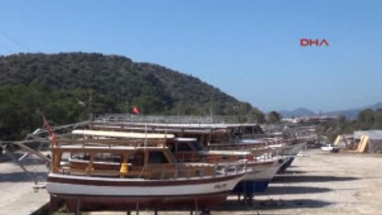 Demre'de Yatlar Yeni Sezona Hazırlanıyor