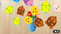 Kids Learning Fruits and Vegetables Names for Kids - English - Food Puzzle for Kids