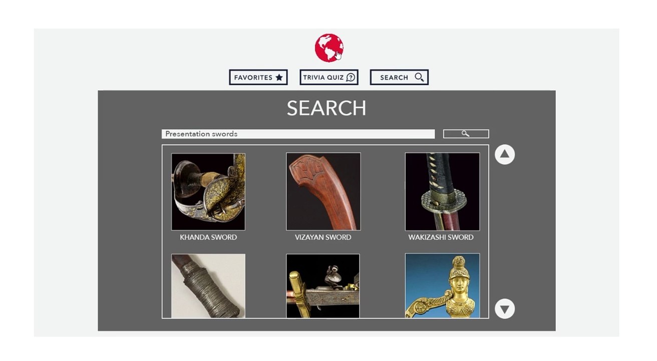 swords - UI Interactive Design