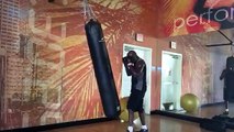 Boxing Punching Bag Workout - (Inside Fighting When Tired)! pt2