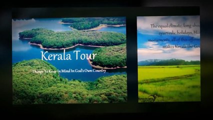 Kerala Tour Things to Keep in Mind in God's Own Country