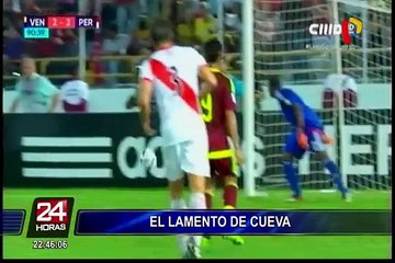 Perú vs. Venezuela: el lamento de Christian Cueva