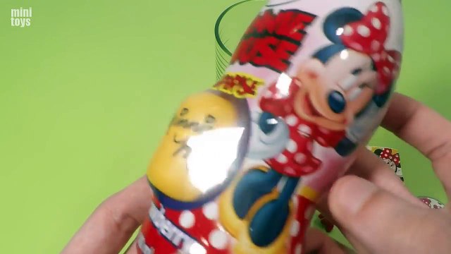 MINNIE MOUSE SURPRISE TOYS EGG Marvelous Microwave Kinder Surprise Eggs Palace Pets Doc Mc