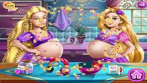 Elsa, Anna, Rapunzel, Ariel and Barbie Pregnant BFFs - Disney Princess Game Compilation