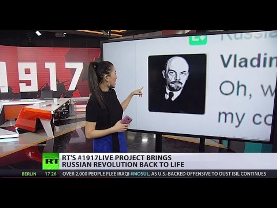 #1917LIVE: Relive Russian Revolution as it happened with interactive website & Twitter project