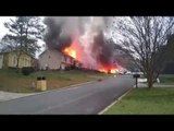 Plane Crash Wreckage Ignites Georgia Home