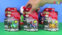 Super Mario Coin Racers - SET OF 3 Mario, Luigi & Yoshi