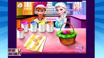 Elsa and Anna Eggs Painting ♥ Frozen Easter Eggs ♥ Frozen Games for Kids ♥