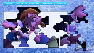 Disney Frozen Princess Elsa and Baby Anna Puzzle Game for Little Kids