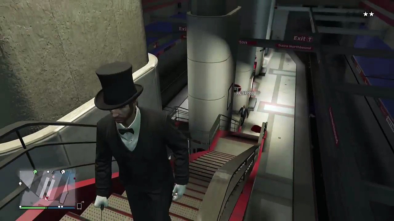 Abe Lincoln going psycho on GTA v