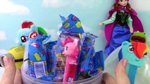 My Little Pony PEZ Dispensers   KINDER Surprise Egg MAXI   Blind Bag Pinkie Pie, Rainbow D