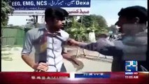 Student Beaten by Warden for teasing a girl in Gujranwala