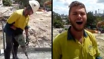 'Angel In A Hard Hat' Sings Impromptu Opera