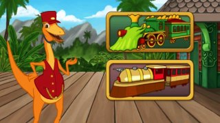 Dinosaur Train Station Race Episode - Kid Games - Gameplay