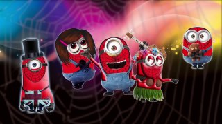 Red Minion Finger Family