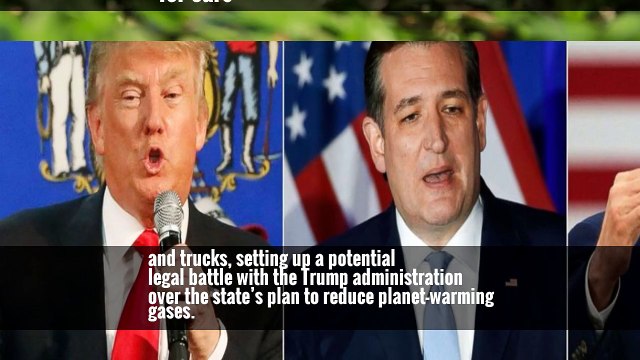 California Upholds Auto Emissions Standards, Setting Up Face-Off With Trump -