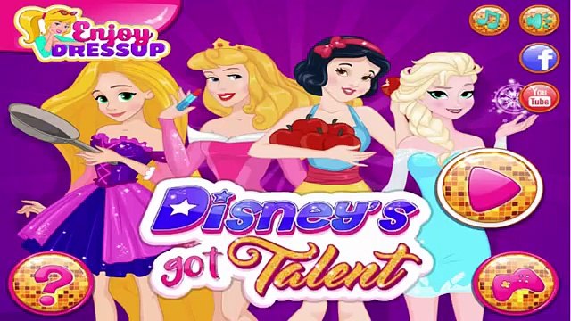 Диснее получил талант дисней Принцесса Эльза Рапунцель северное сияние снег белый игра для девушки