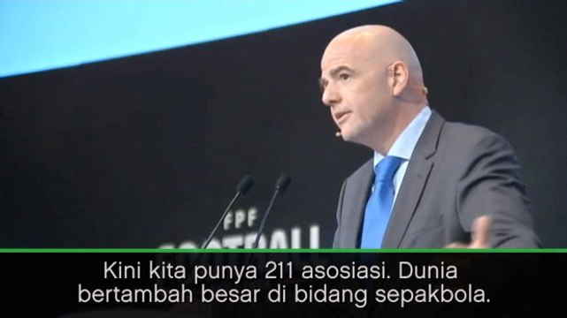 SEPAKBOLA: FIFA World Cup 2018: Infantino Mempertahankan Ekspansi Piala Dunia