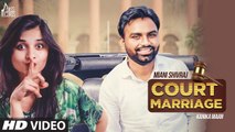 Court Marriage Song HD Video Miani Shivraj 2017 New Punjabi Songs