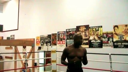 The Machine Shadow boxing